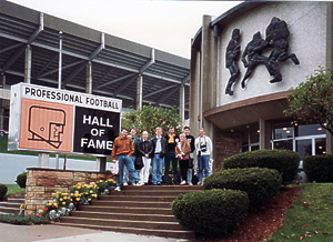 Steeler Nation UK at the Hall of Fame